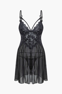 Dantel Şeffaf Nakışlı Bustier Gece Elbisesi - Phentora