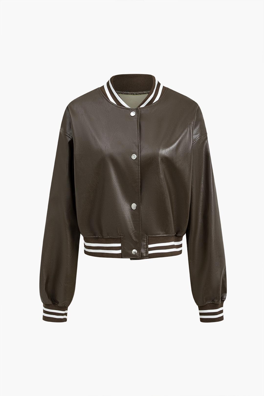 Retro Spirit Bomber Ceket - Phentora