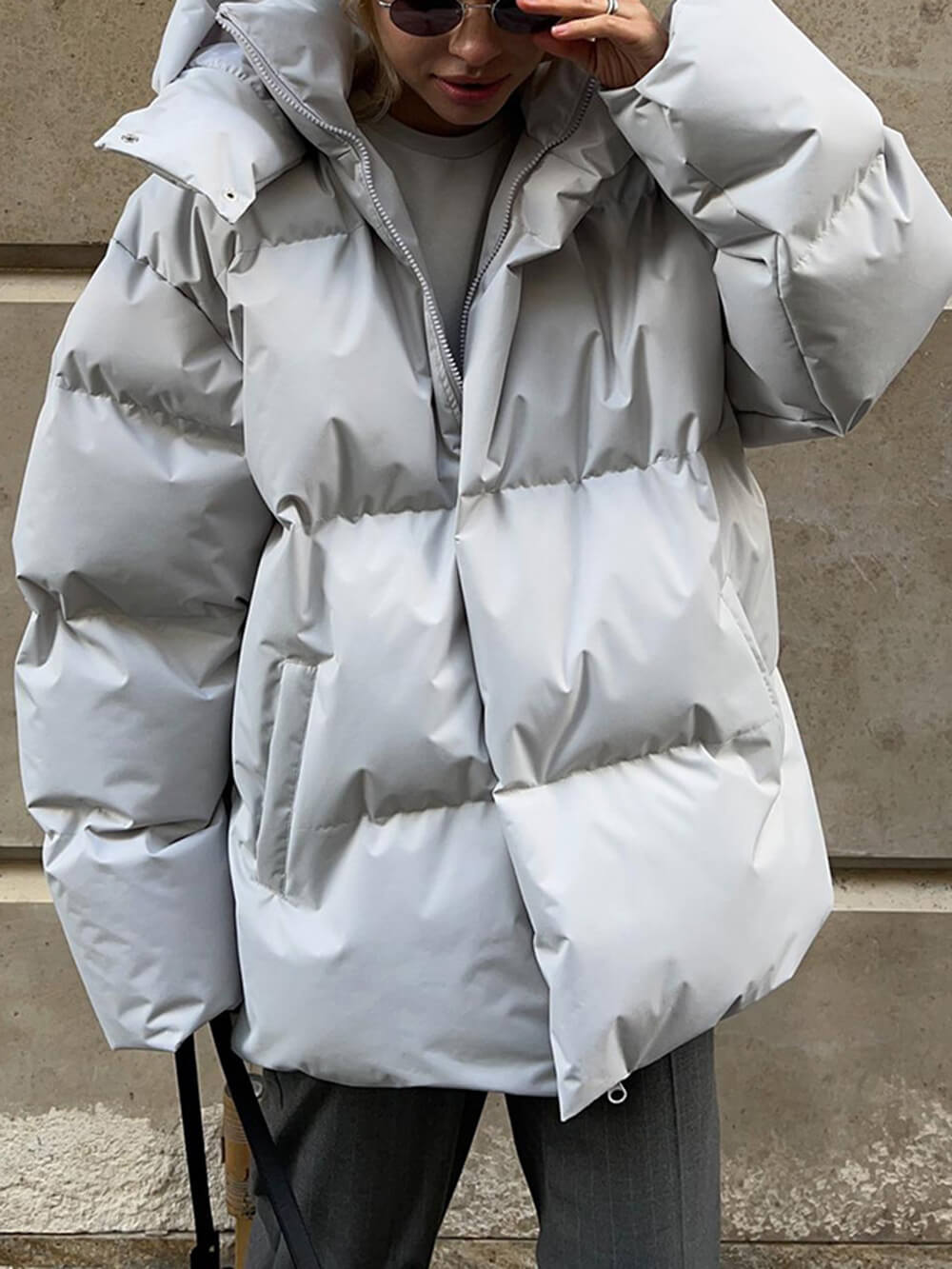 Frostline Bol Kesim Şişme Mont - Phentora
