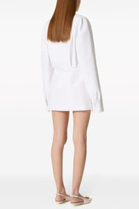 Juliete Çiçek Desenli Pencere Detaylı Uzun Sleeves Shirtdress - Phentora