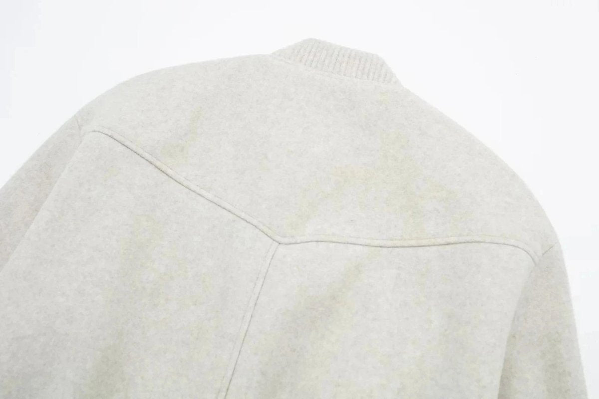Minimalist Varsity Tarzı Bomber Ceket - Phentora