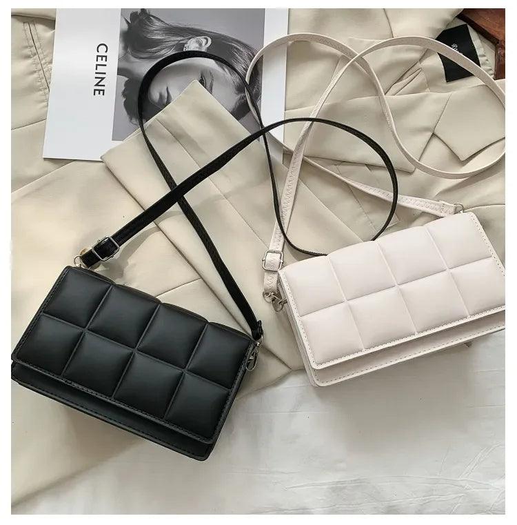 Minimalist Kapitone Çapraz Çanta - Phentora