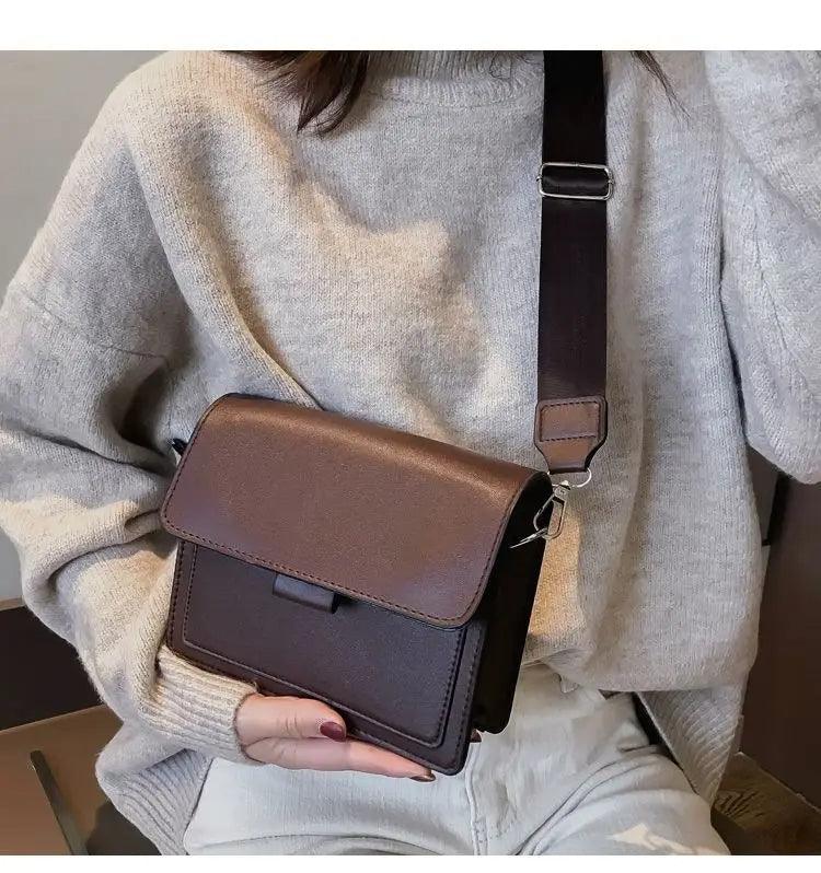 Modern Minimalist Crossbody Çanta - Phentora