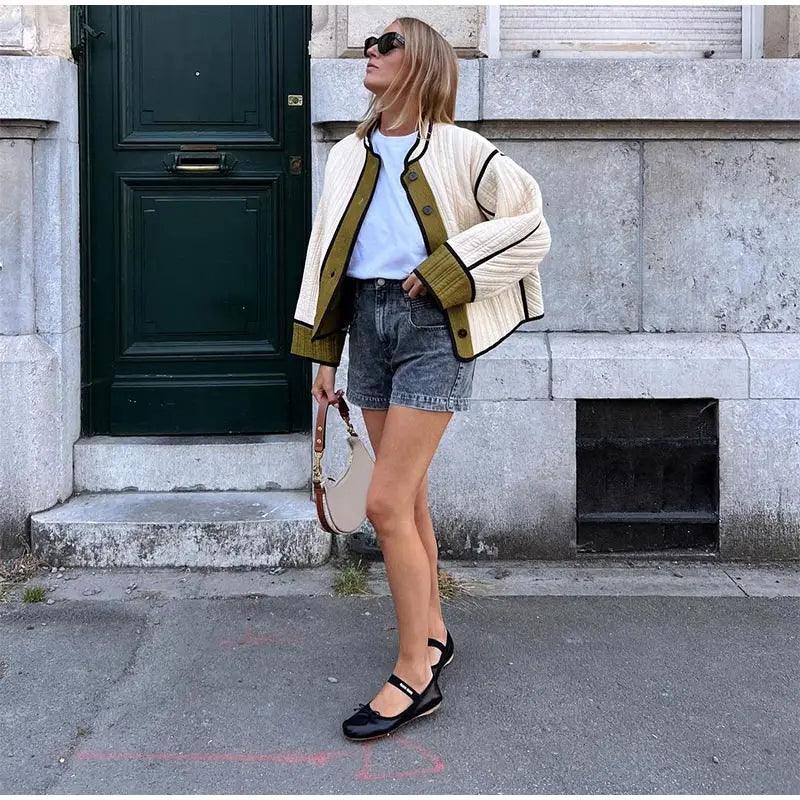 Patchwork Ceket - Phentora