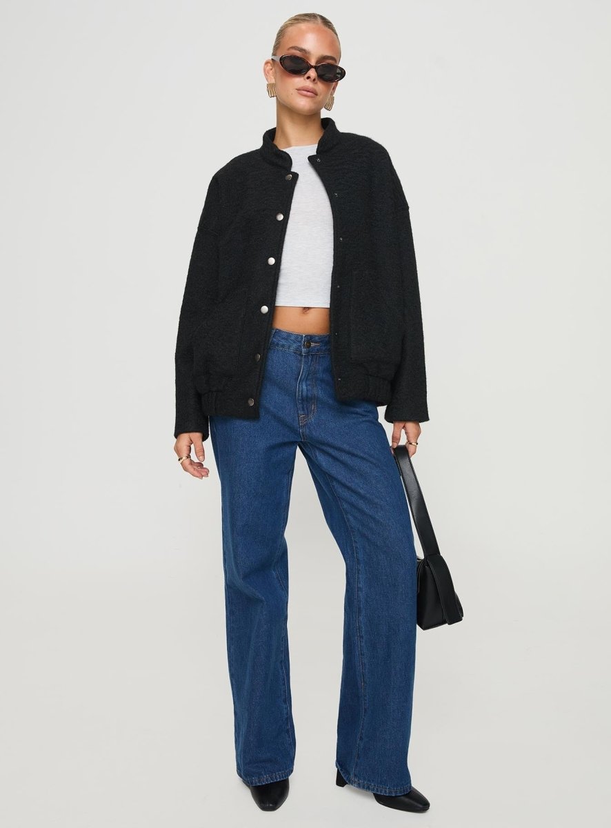 Stillar Bomber Ceket - Siyah - Phentora