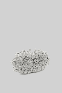 Kristal süslemeli Clutch Çanta - Phentora