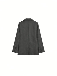 Waverly Dikiş Detaylı Balıksırtı Desenli Blazer Ceket - Phentora