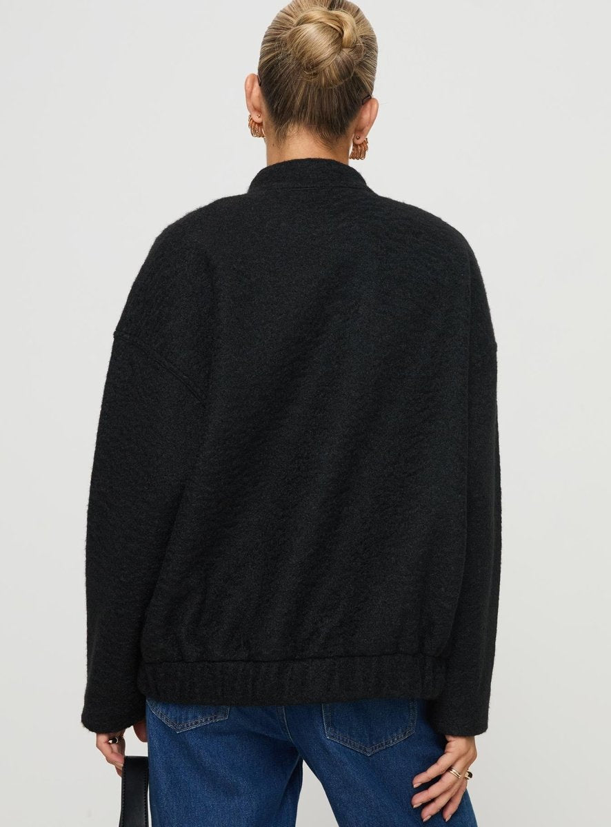 Stillar Bomber Ceket - Siyah - Phentora
