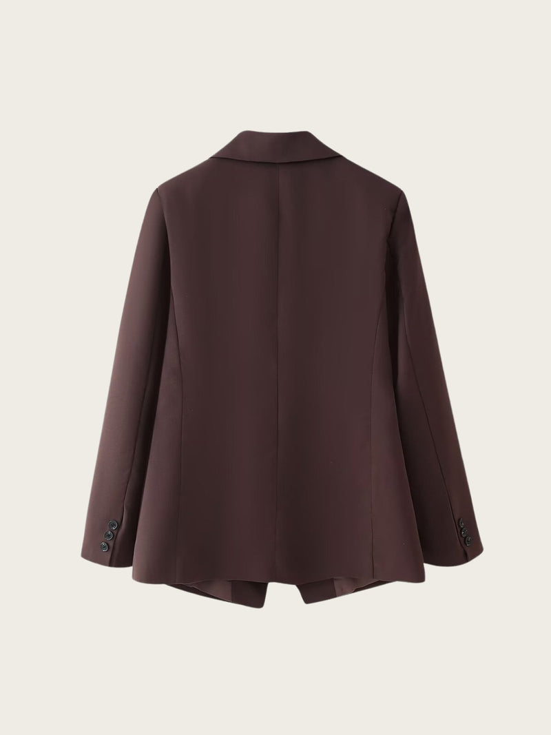Emerson Rahat Kesim Kuşaklı Blazer Ceket - Phentora