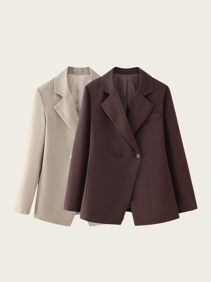 Emerson Rahat Kesim Kuşaklı Blazer Ceket - Phentora
