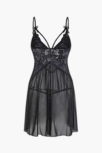 Dantel Şeffaf Nakışlı Bustier Gece Elbisesi - Phentora