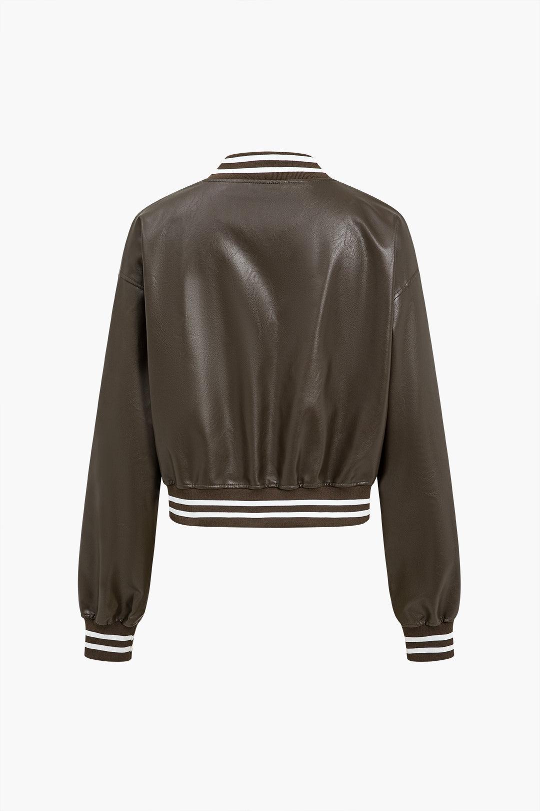 Retro Spirit Bomber Ceket - Phentora