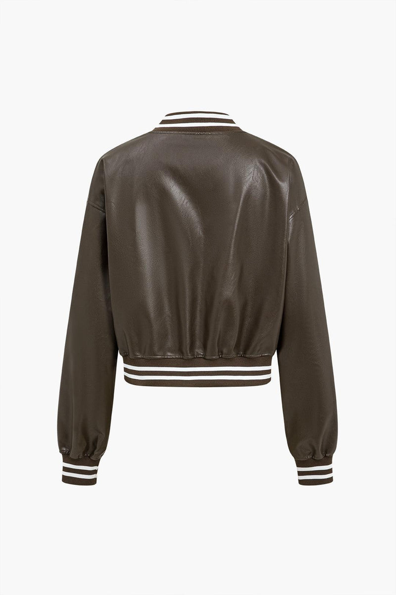 Retro Spirit Bomber Ceket - Phentora