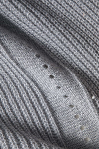 Buttoned Fitilli Triko Cropped Hırka - Phentora