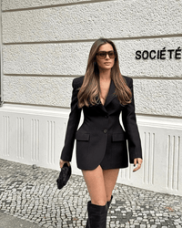 Valencia - Belden Kuşaklı Blazer Ceket - Phentora