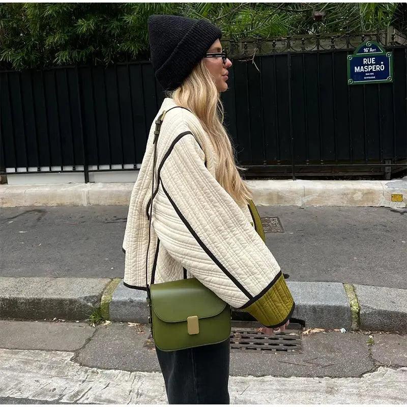 Patchwork Ceket - Phentora