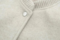 Minimalist Varsity Tarzı Bomber Ceket - Phentora