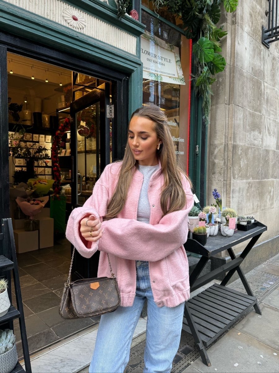 Paddington Peluş Düğmeli Ceket - Phentora