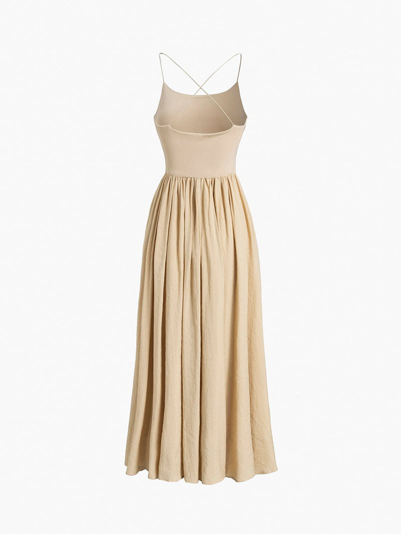Open Back Midi Tank Elbise - Phentora