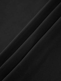 Semi - Sheer Ladder Fırfırlı Zippered Uzun Elbise - Phentora