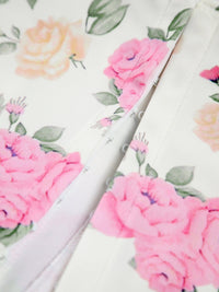 Flower Heart Shaped Neckline Korse - Phentora