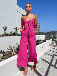 Pamuklu Twist Detaylı Tulum - Phentora