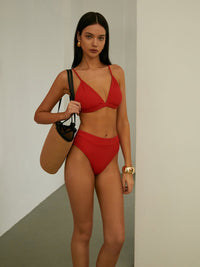 Summer Passion Nervürlü Bikini Takımı - Phentora