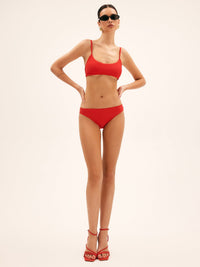 Cherry Bomb Katı Bağcıklı Bikini Seti - Phentora