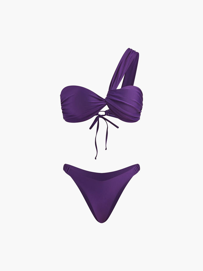 Asimetrik İpli Bikini Takımı - Phentora