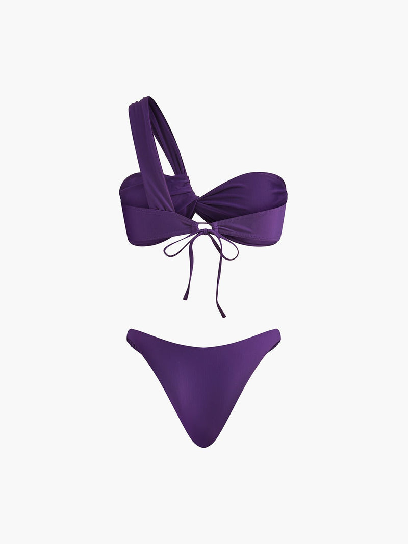 Asimetrik İpli Bikini Takımı - Phentora
