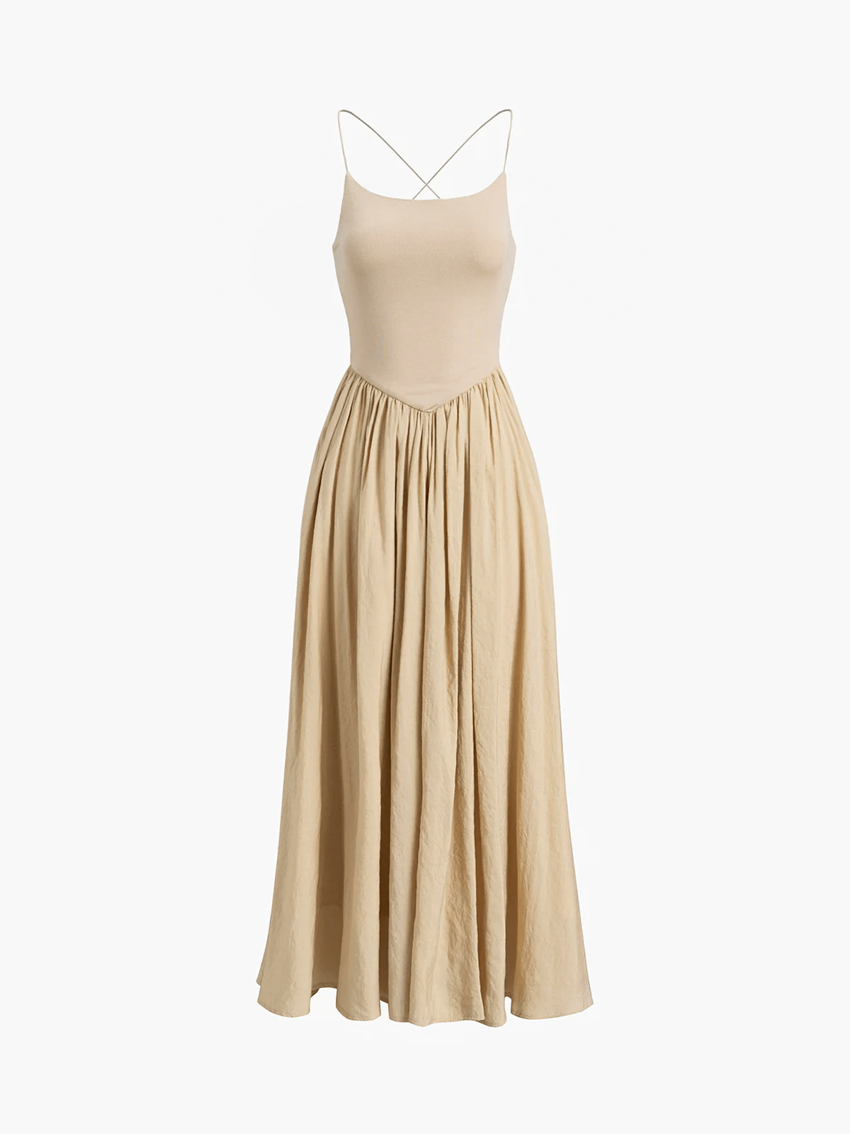Open Back Midi Tank Elbise - Phentora