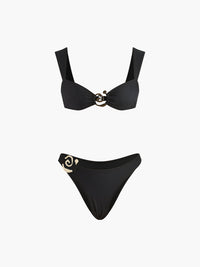 Altın Spiral Bikini Takımı - Phentora