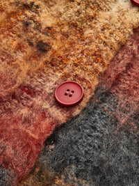 V Yaka Ombre Oversize Hırka - Phentora