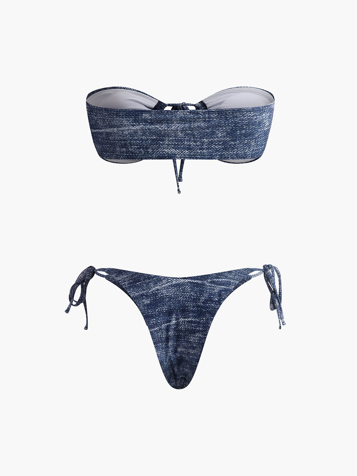 Vintage Straplez Bikini Takımı - Phentora
