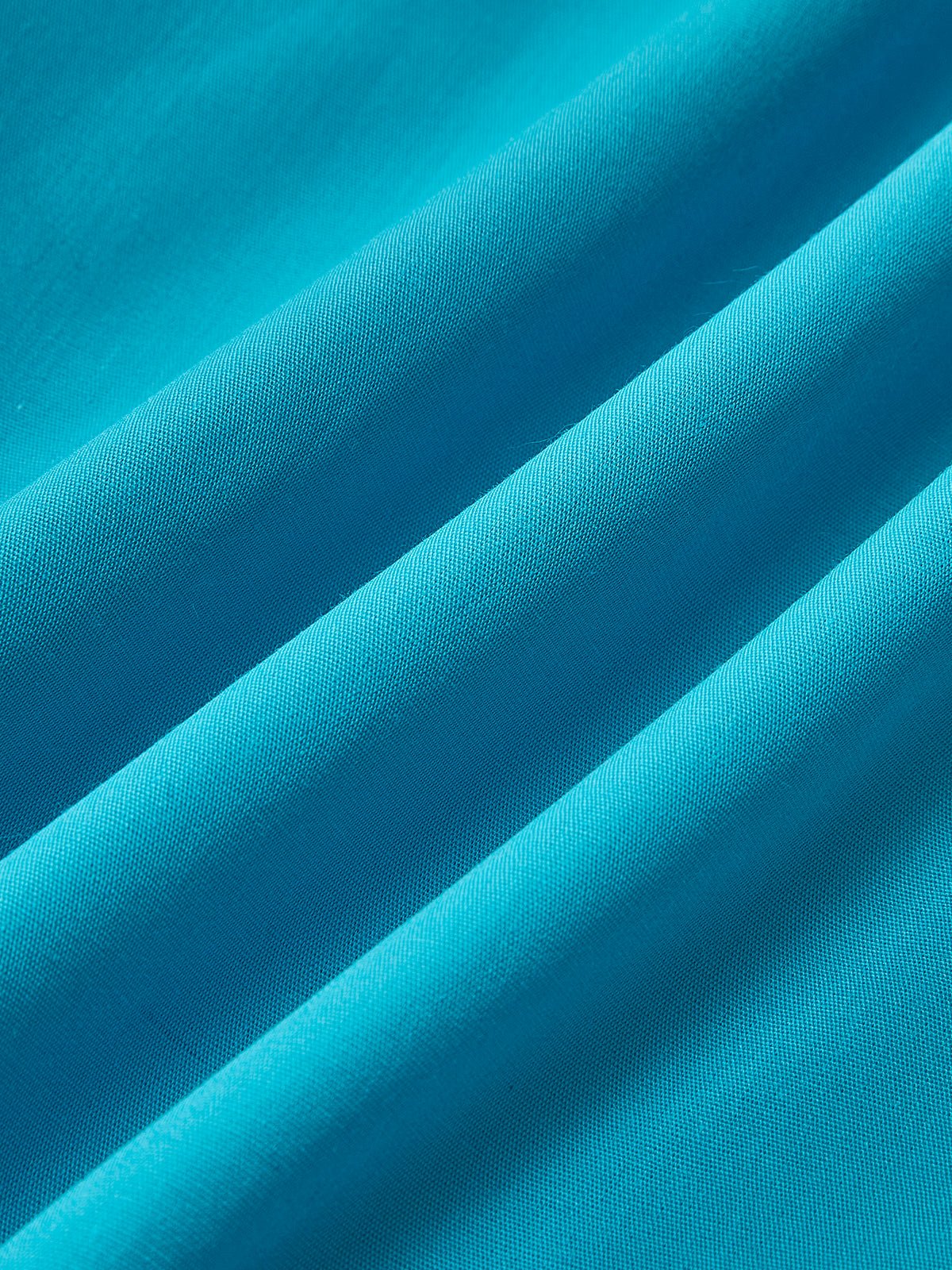 V Yaka Pileli Bell - Sleeve Elbise - Phentora