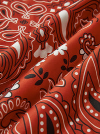 Paisley Desenli Önden Bağlamalı Yelek - Phentora