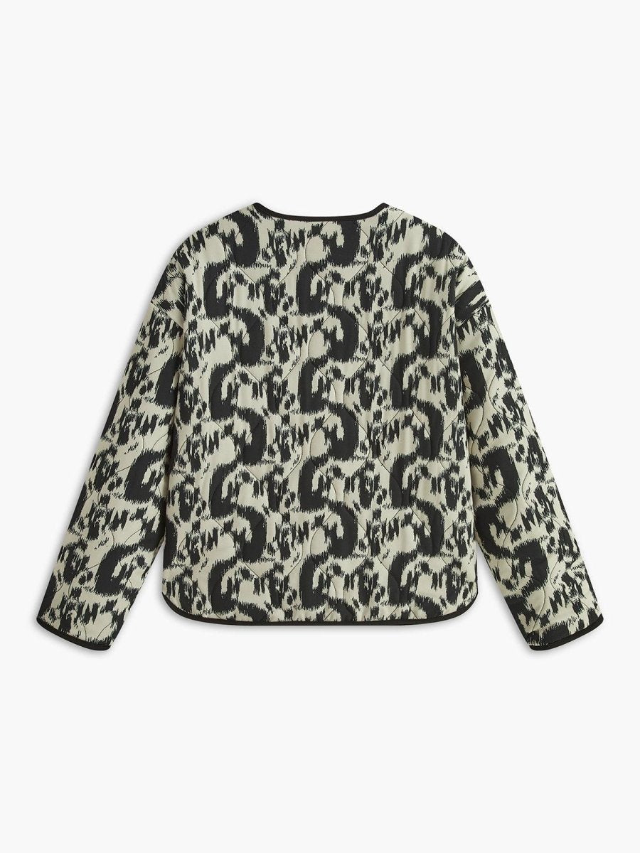 Leopard Desenli Şık Ceket - Phentora
