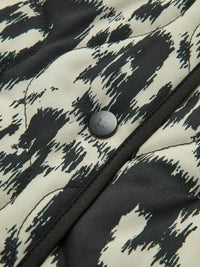 Leopard Desenli Şık Ceket - Phentora
