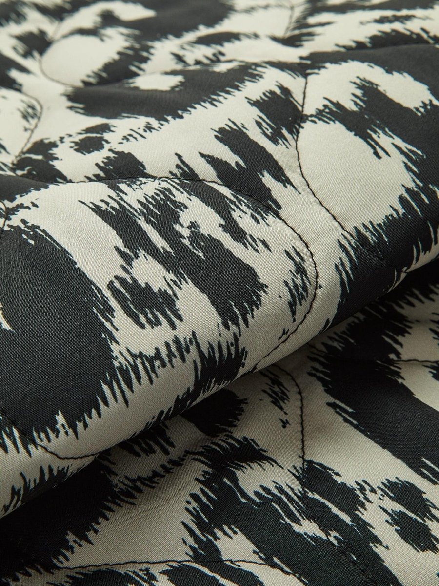 Leopard Desenli Şık Ceket - Phentora