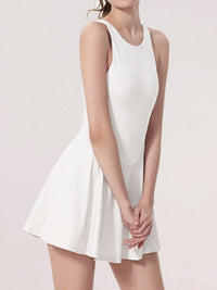 Criss Cross Jersey Active Elbise - Phentora