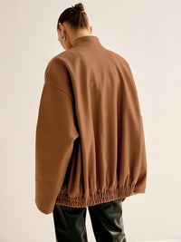 Sculpted Comfort Bomber Ceket - Phentora