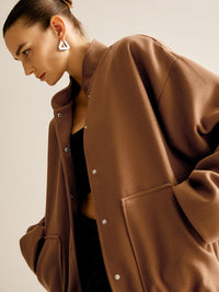 Sculpted Comfort Bomber Ceket - Phentora