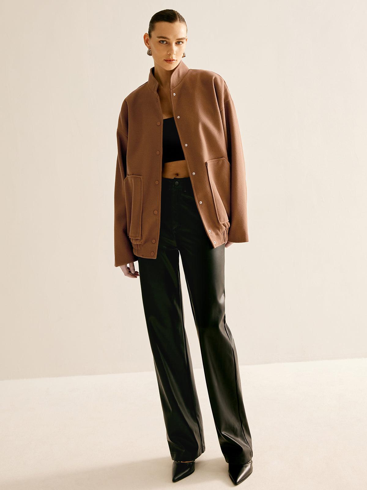Sculpted Comfort Bomber Ceket - Phentora