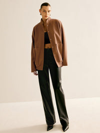 Sculpted Comfort Bomber Ceket - Phentora