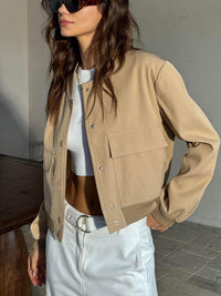 Urban Neutral Bomber Ceket - Phentora