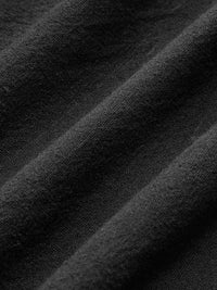 Pamuklu ve Keten Contrast Trim Kısa Elbise - Phentora