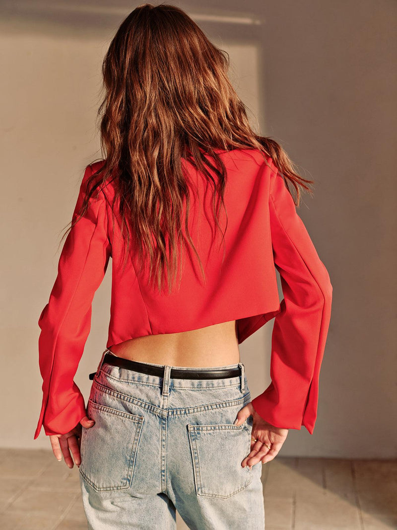Dynamic Flame Kısa Blazer - Phentora