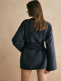 Modern Wrap Kemerli Ceket - Phentora