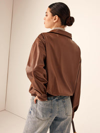 Urban Luxe Deri Ceket - Phentora