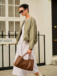 Olive Breeze Lightweight Ceket - Phentora